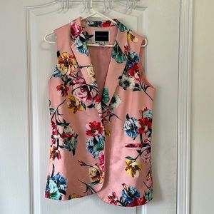 Pink and Floral Medium Women’s Vest